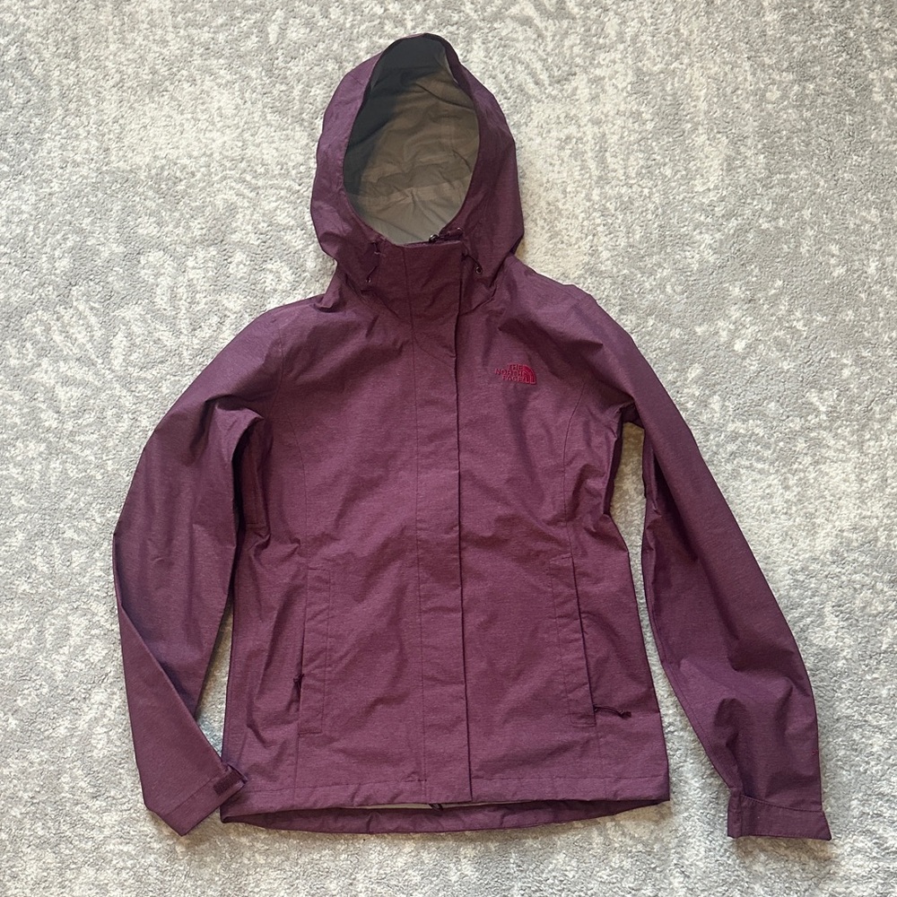 The North Face Waterproof Windbreaker Purple XS